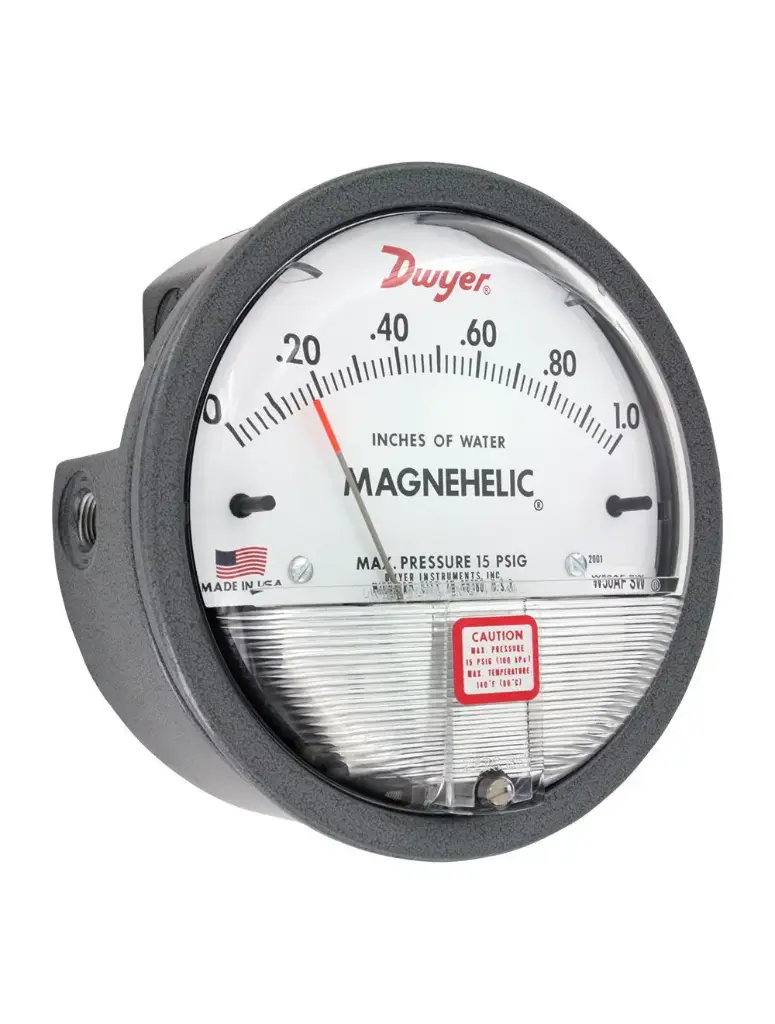 2000 - Magnehelic Differential Pressure Gauge - Clearance